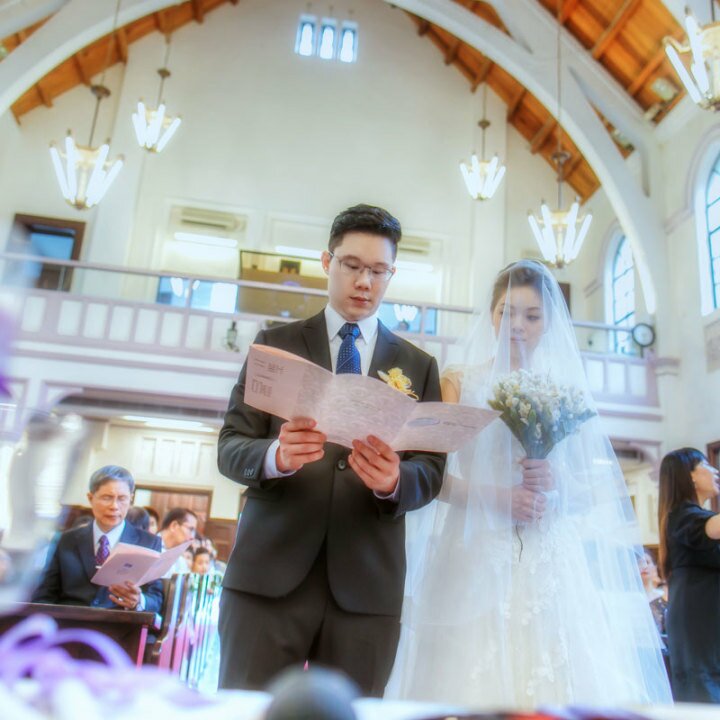 濟南教會婚禮紀錄│加信＋怡君