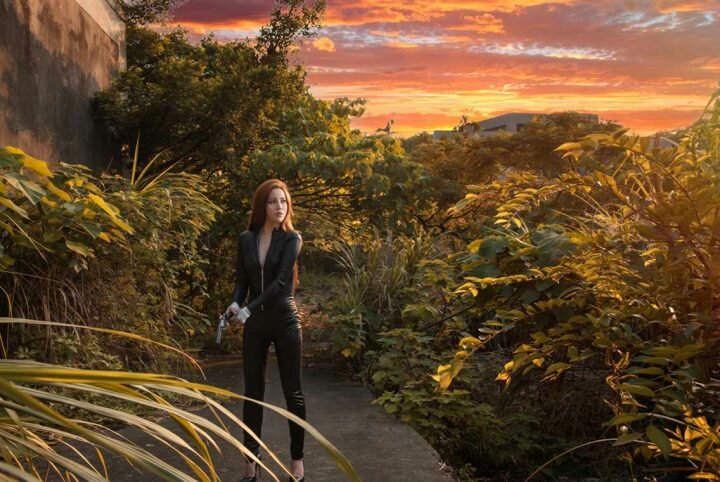 {單人寫真自助婚紗}卉@樹林廢區