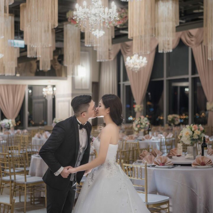 晶宴會館民權館16樓晴空香草園婚禮紀錄│聖傑+采慧