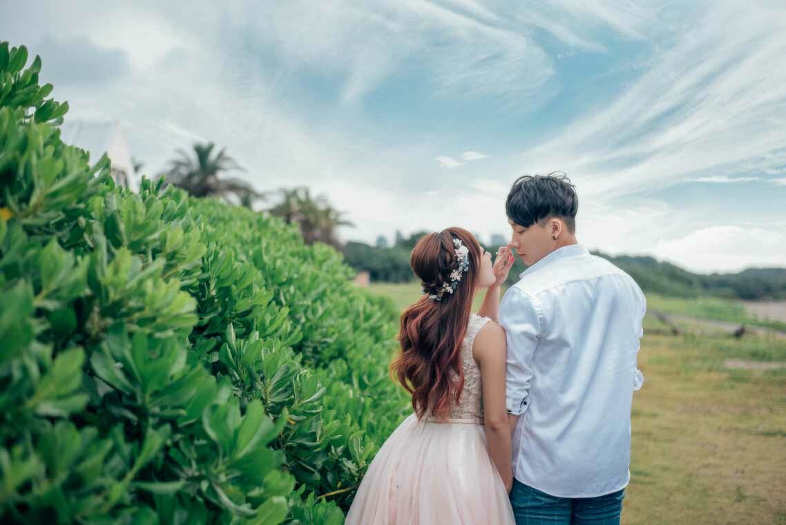 {自助婚紗}大同大學&淡水莊園